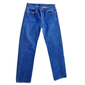 Levis Jeans 501 0115‎ Button Fly Blank Red Tab USA Denim Vintage Y2K, Size 32x31